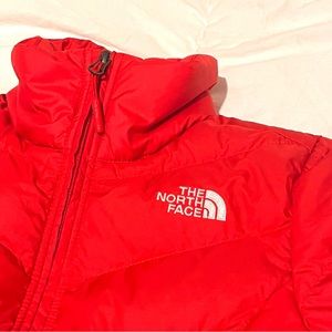 The North Face - Red Puffer Jacket